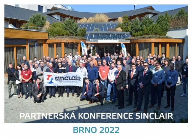 Sinclair - VÝROÈNÍ PARTNERSKÁ KONFERENCE 2022, Brno, hotel Maximus